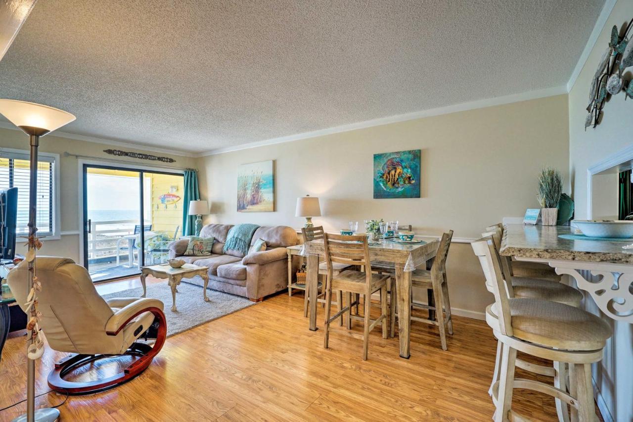 Breezy Beach Retreat With 180-Degree Ocean Views! Apartment Carolina Beach Exterior photo